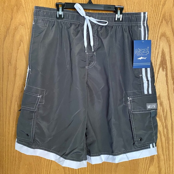 Men’s Cargo Swim Trunks - Picture 2 of 10